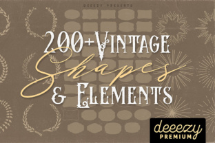 200 Handdrawn Elements