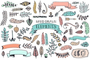 56 Doodle Decoration Elements: A Creative Toolkit for Designers and Enthusiasts