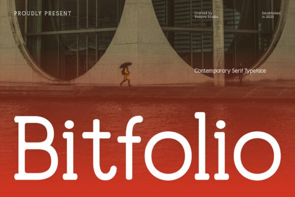 Bitfolio: A Modern Serif for Professional and Creative Excellence