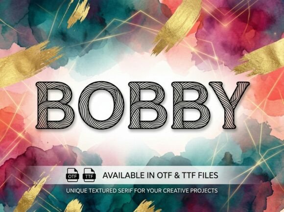 Bobby: A Font That Captivates and Commands Attention
