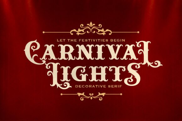Carnival Lights: A Stylish Addition to Your Creative Workflow