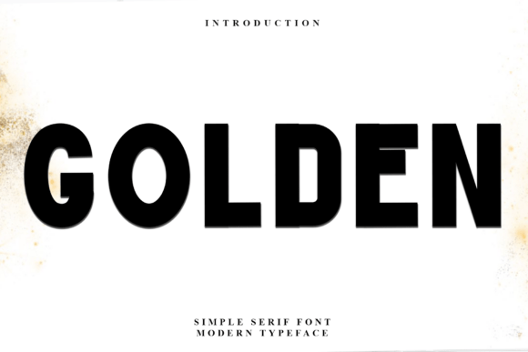 Golden Font