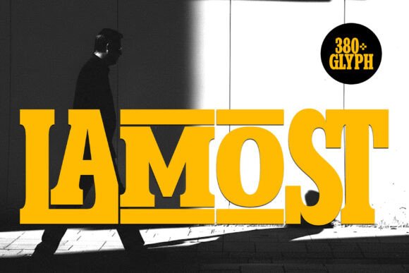 Lamost: Command Attention with Bold Typography