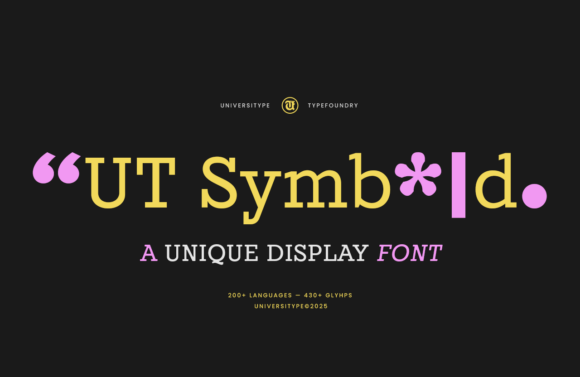 Meet UT Symbold: A Bold Reimagining of Typography