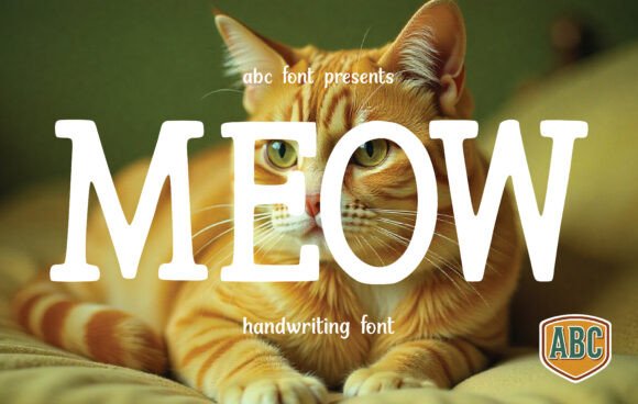 Meow: A Versatile and Charismatic Font for Creative Projects
