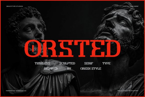 Orsted: A Bold Typeface That Bridges Ancient and Modern Design