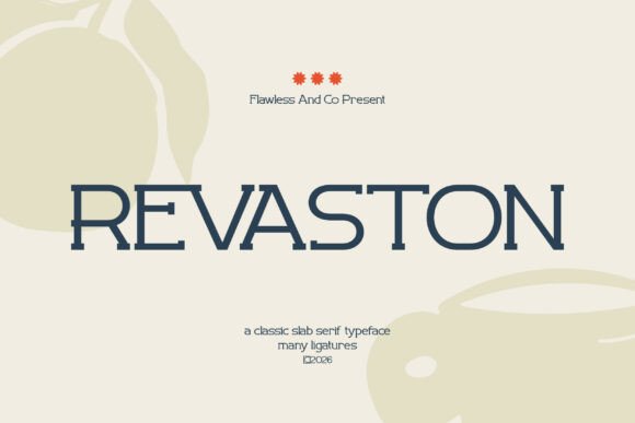 Revaston: A Timeless Font for Confident Design