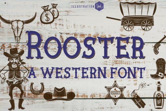 Rooster: A Bold Typeface for the Wild and Wonderful