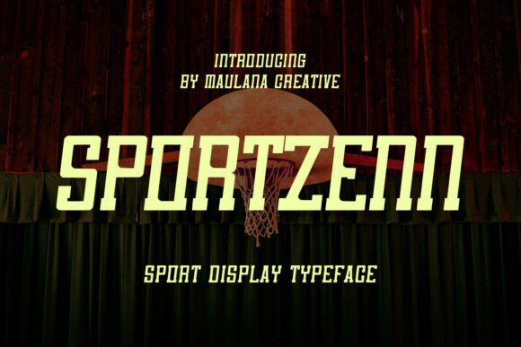 Sportzenn: The Ultimate Sporty Typeface