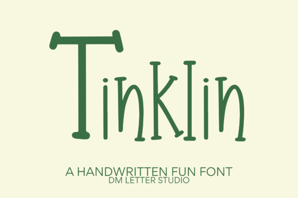 Tinklin: Playful Typography