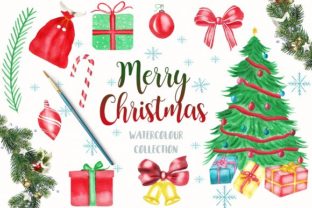 Watercolor Christmas Collection: A Versatile Artistic Resource